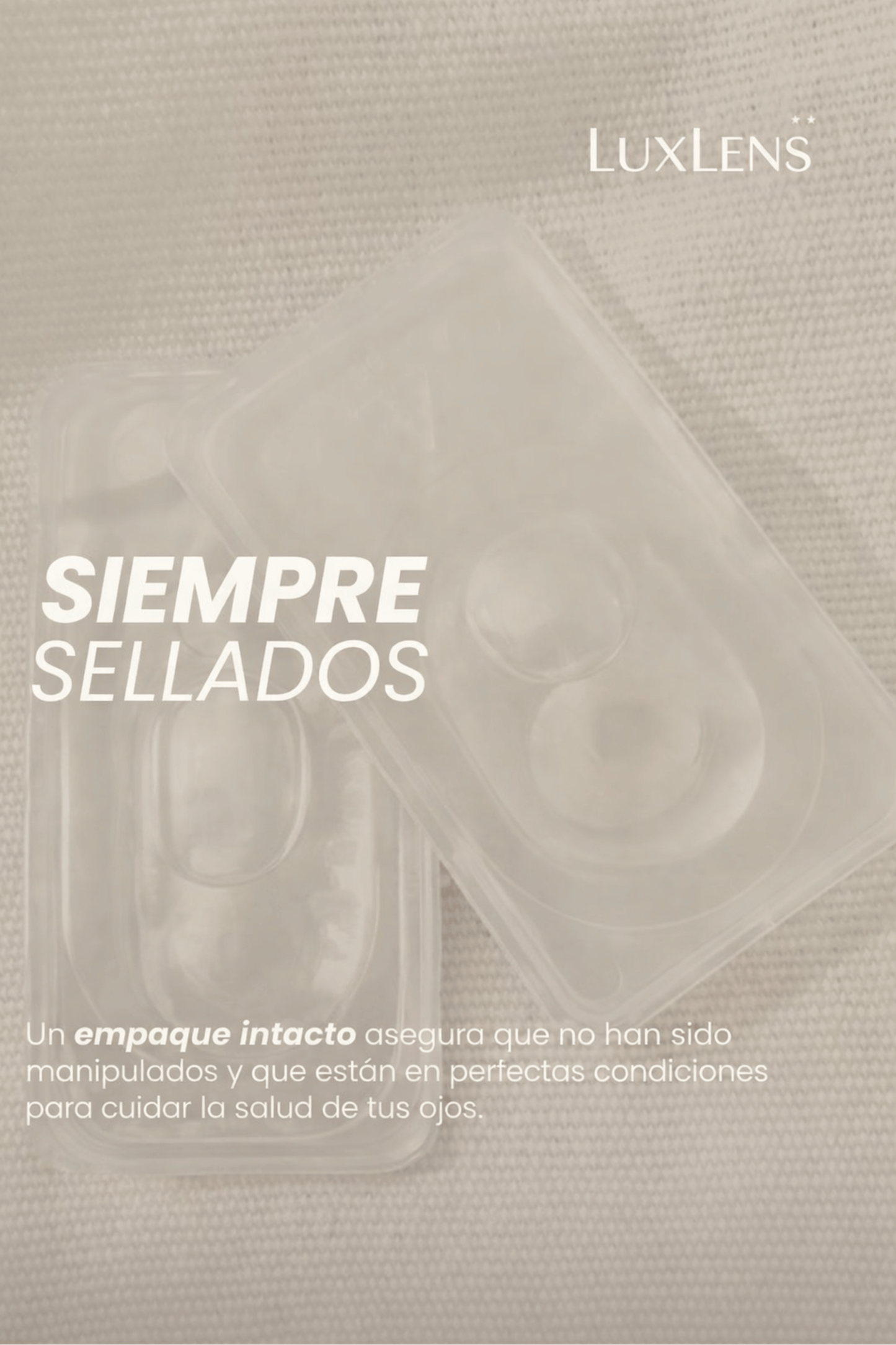 Compra 1 y lleva el 2  GRATIS - Lentes De Contacto (sin borde)