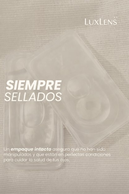 Compra 1 y lleva el 2  GRATIS - Lentes De Contacto (sin borde)